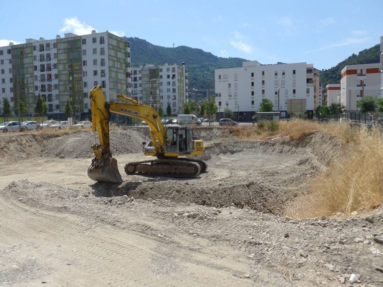Chantier Boulevard Ariane