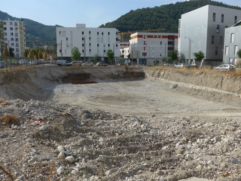 Chantier Boulevard Ariane
