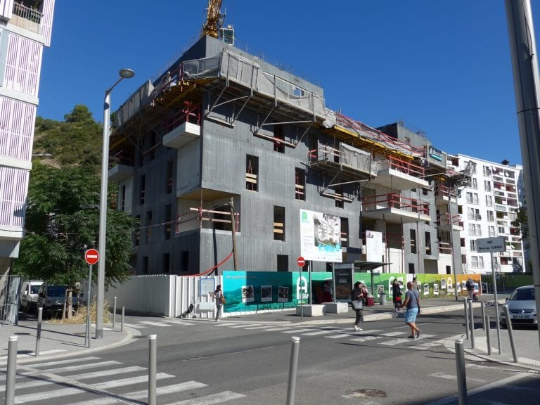 Construction place des Mosaïques